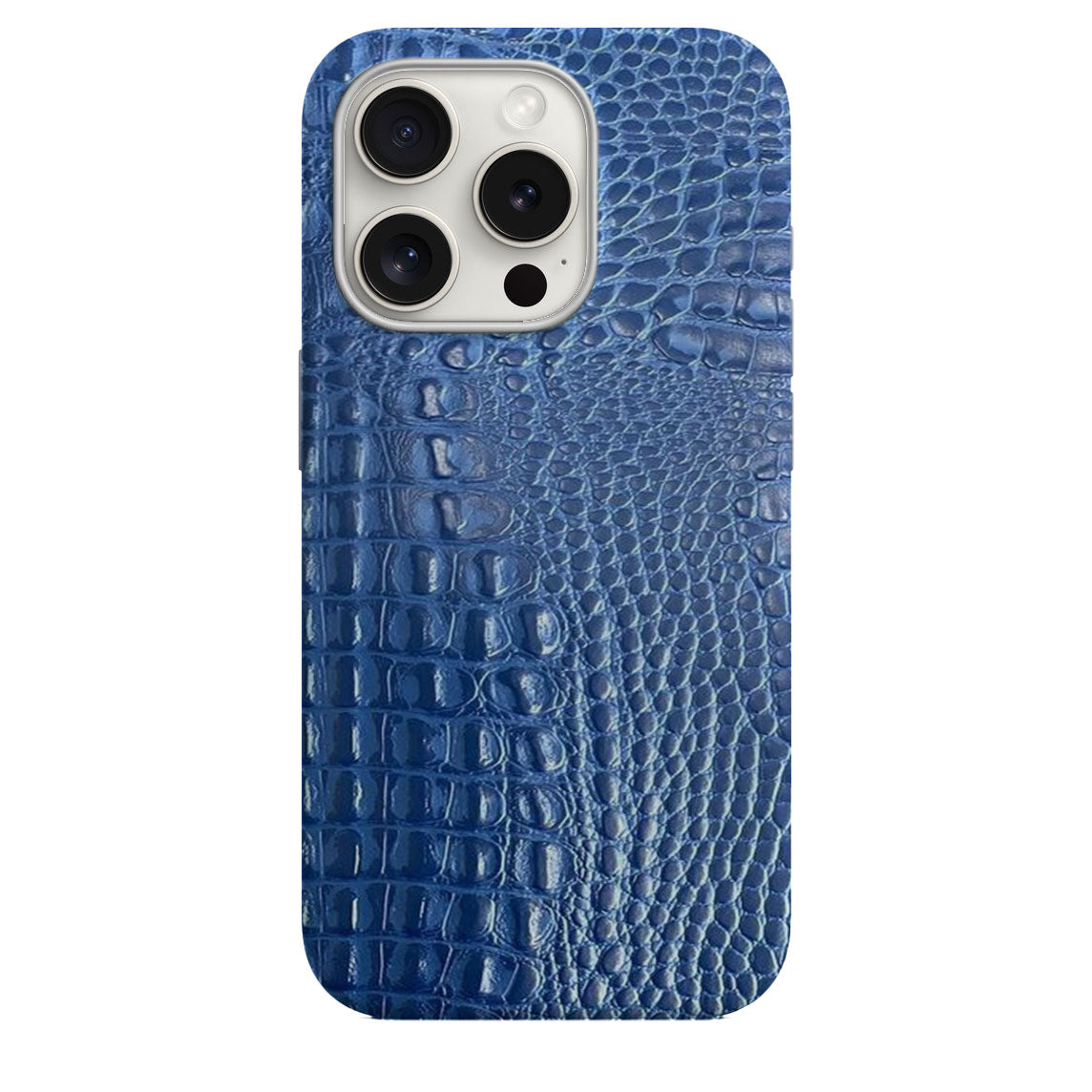 Sapphire Crocodile Leather - 271
