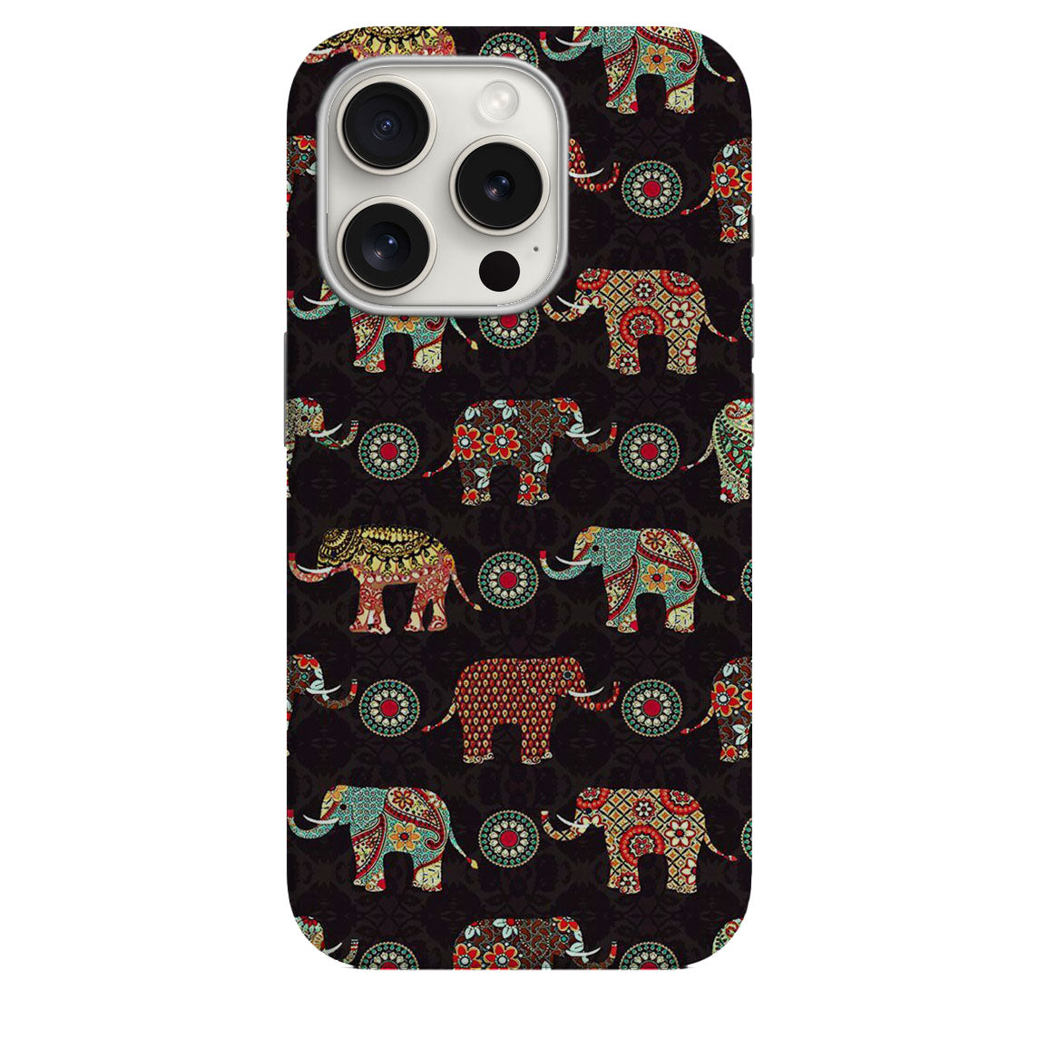 Indian Mandala Elephants - 274